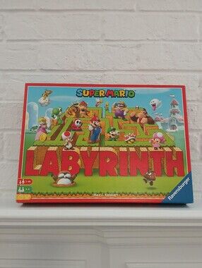 Ravensburger Super Mario Labyrinth Board Game - Strategic Maze Challenge /SEALED